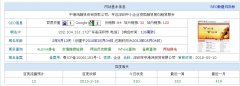 分析一下某个贷款公司网站的排名情况